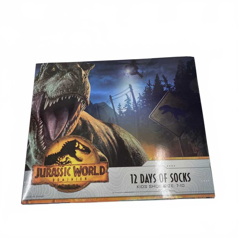 Jurassic Park Kids Novelty Socks | Regular 7 (Boys)